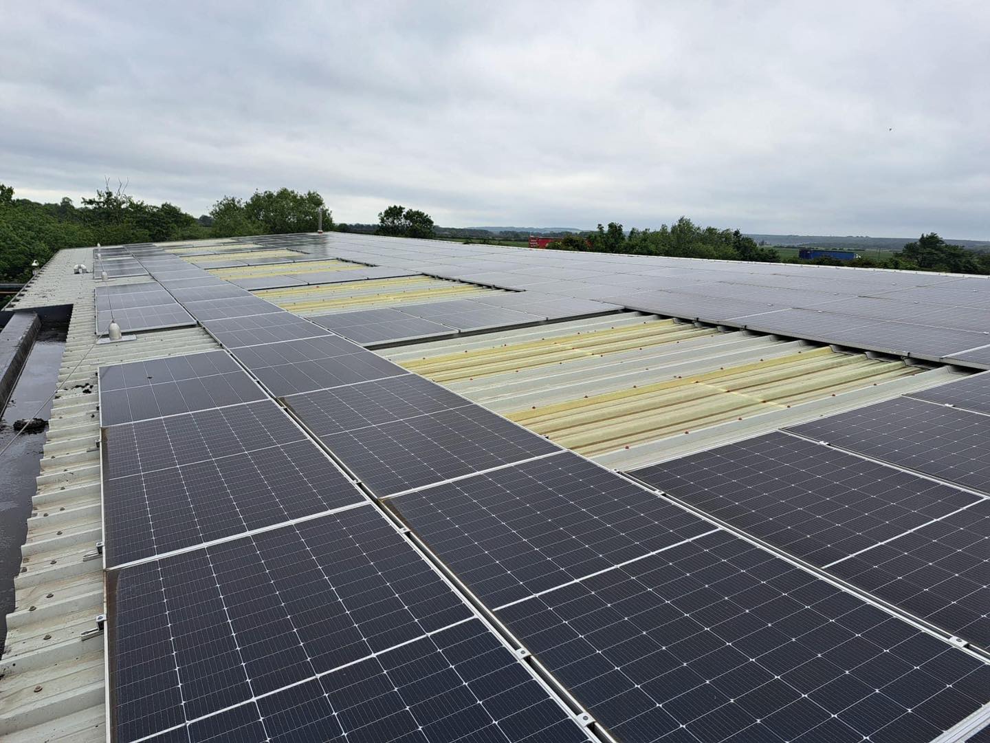 Commercial Solar Panel Meshing Grimsby