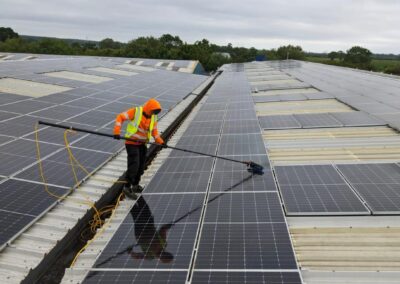 Commercial Solar Panel Cleaning Grimsby